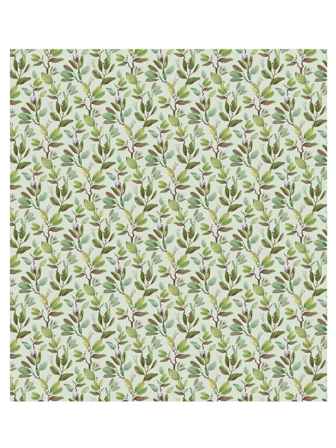 Green Floral Print Reversible Cotton Dohar
