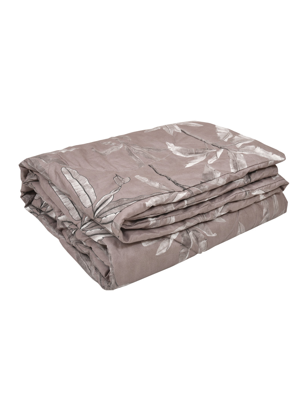 Mauve Tropical Print Double bed AC Comforter