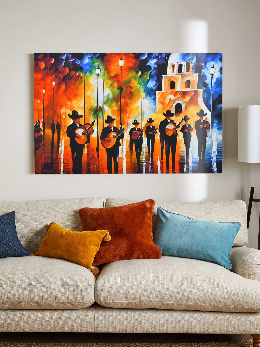 Musical Melody Oil Painting Wall Art