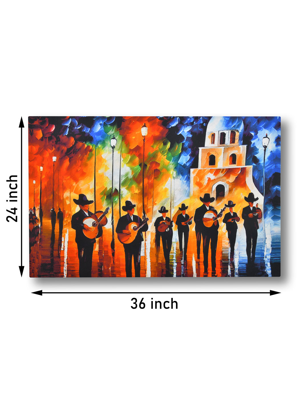 Musical Melody Oil Painting Wall Art