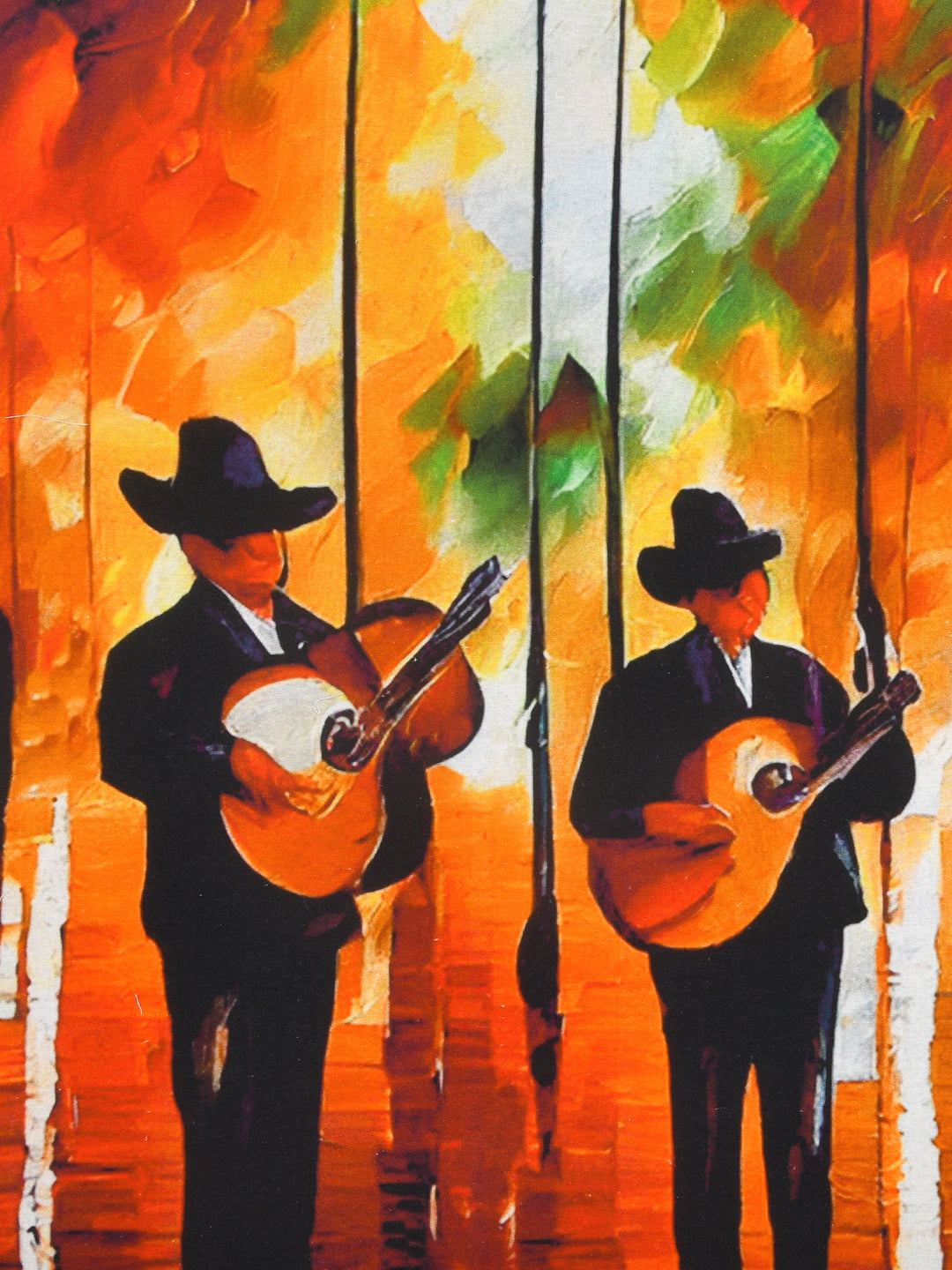 Musical Melody Oil Painting Wall Art